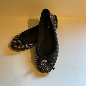 Sliver and Black COACH Shoes